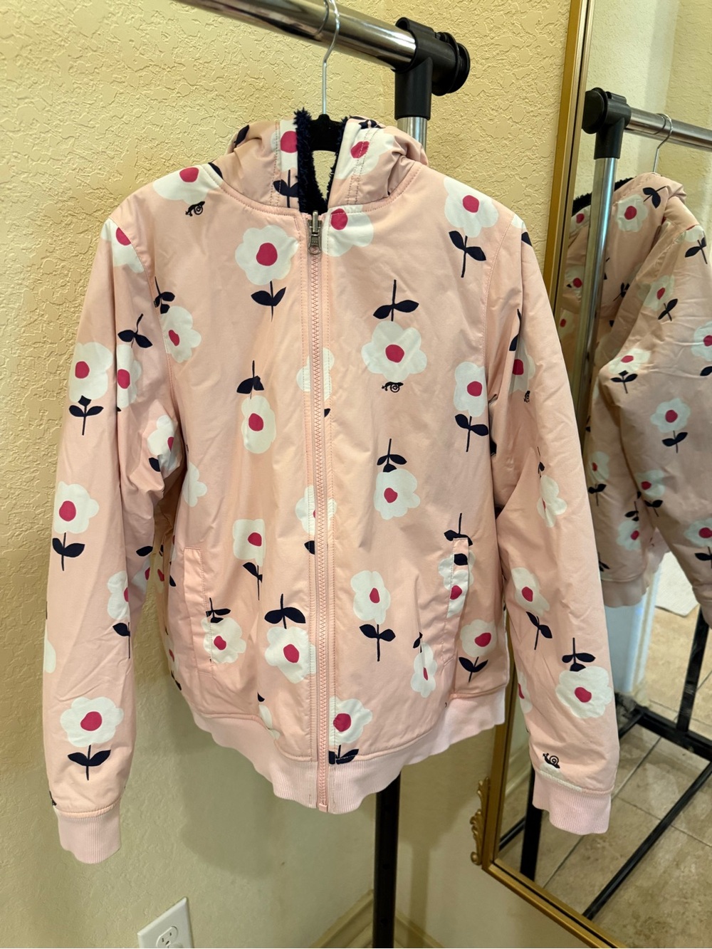 Hanna Andersson reversible Coat size 150/12
